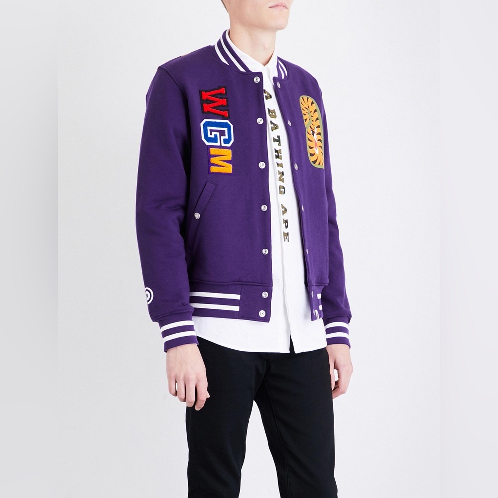 BAPE Shark Varsity Jacket
